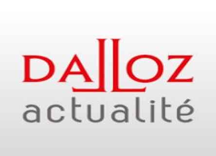 Revue Dalloz actualité