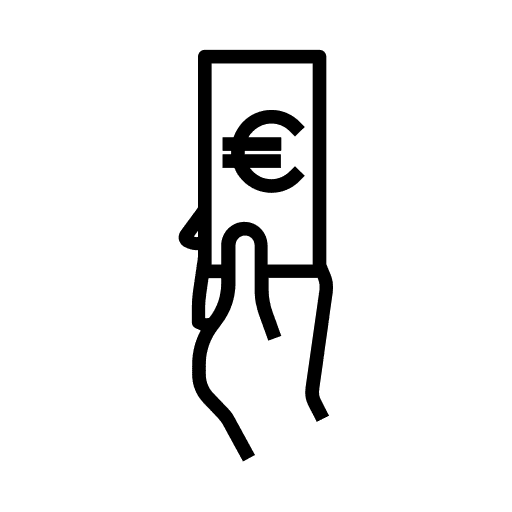 Icône euro (coût)
